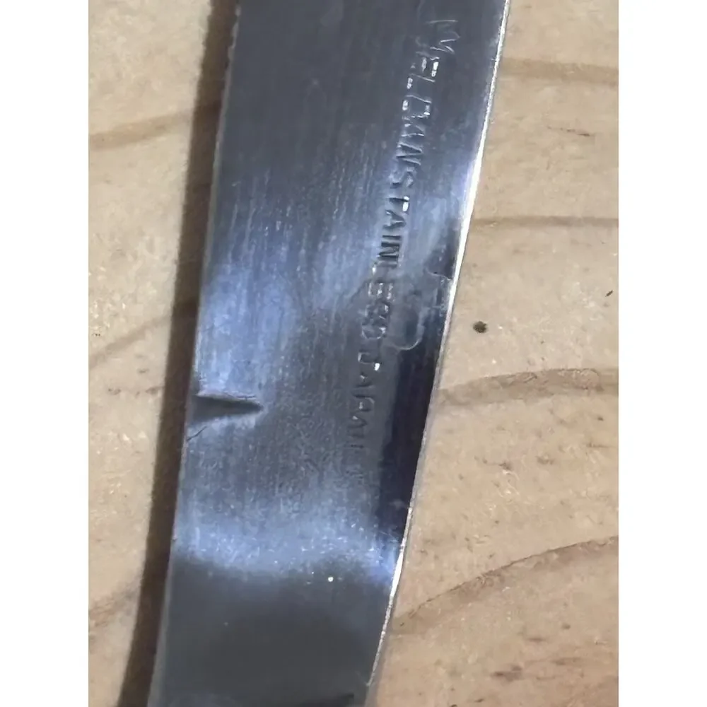 Black Handle Steak Knife Set - 6 Pair
